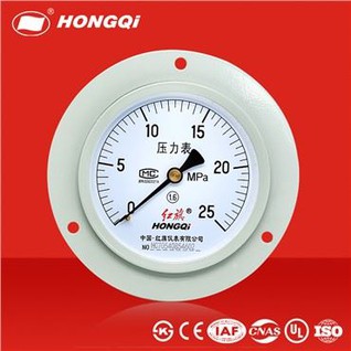 Rõhu mõõtmisel kasutatakse läbimõõduga 100 mm süvisemõõturit ja Bourdoni mõõturit