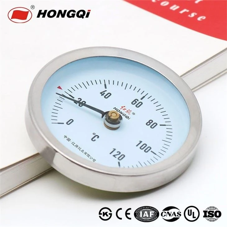 Dia63mm 2.4inch Pointer type mechanical thermometer
