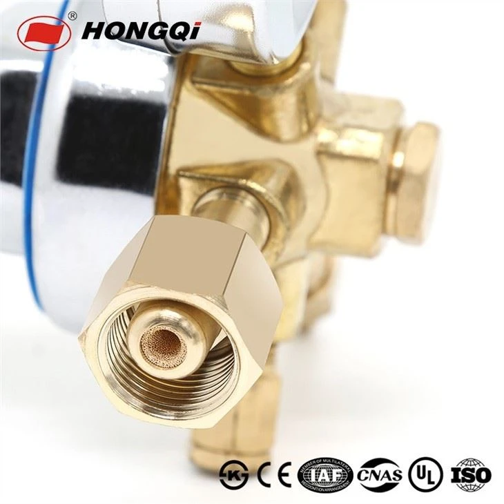 Hongqi Oxygen Compressor Pressure Switch Control Valve Regulator With Gauges Fittings