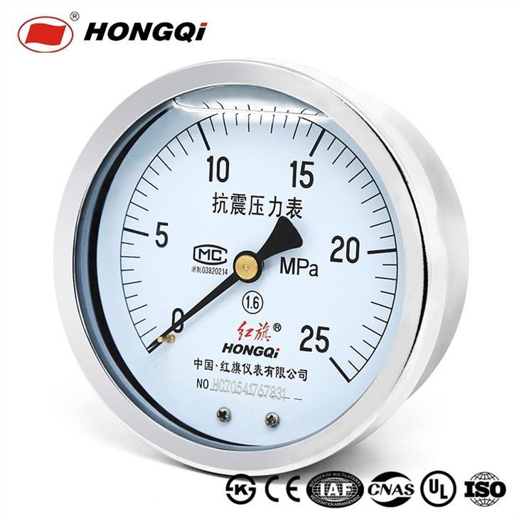 Liquid Liquid Filled Oil Filled Pressure Gauge