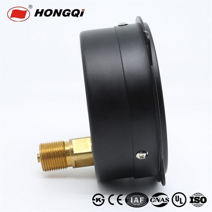 Pressure Gauges Axial Back Connection Type With Front Flange