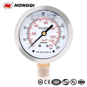 40/50/60/100 mm vedelikuga täidetud rõhumõõtur